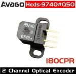AGO HEDS9740  Q50 H9740 180CPR 프린터 광전 센서 증분형 광학 인코더 모듈 TTL /CMOS 호환 : 이지메카