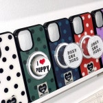 Dot patten case - green : 밍코아카이브