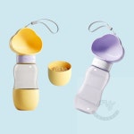 오마센 강아지산책 물통 강아지물컵 애견물통 강아지휴대용물그릇 : 오마이센스