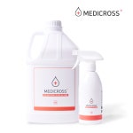 메디크로스 고순도 뿌리는 살균소독제 4L +500ml 세트 : 메디크로스랩 공식스토어