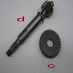 KN 기획 G4013 파이널 기어 킷 1차측 40정/13정 디오/SR 슈퍼 디오 슈퍼 디오 SR/ZX 라이브 디오/ST/SR/ZX 택트/S/스탠드 업 등 : 한울 로지스