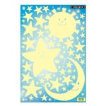 스티커  야광별 해와별과달 NS-32 : 쎄렌디피타스