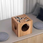 체스책상 인테리어 장기 협탁 티테이블 모던 바둑판 1. 체스테이블만 : 오드리직구