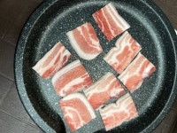 냉삼겹살 냉삼 쫀득냉오겹살 옛날삼겹살 국내산 5mm 500g : 호랑이푸드