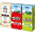 매일두유 99.9+피크닉 제로 사과+청포도 24개씩 (총 72개) : 미광스토어