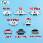 마이크로 USB 충전 커넥터 소켓, OPPO R3 R5 R7 R11S 플러스 R9 R15 R17 프로 R20 프로용, 포트 플러그, 1 : 글로리28