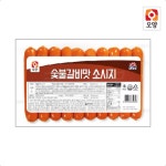 사조오양 숯불갈비맛 소시지 1kg : 파밍몰