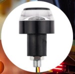 오토바이 핸들 LED 방수 조명 주야갼 바이크 핸들 라이트 2 pcs (A0331) : 용천삼리