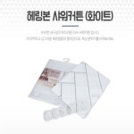 다모아만물상 샤워커튼-화이트 화장실커텐 욕실커튼 방수커튼 : 다모아만물상
