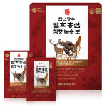 [대한홍삼] 천년장수 발효홍삼 침향 녹용보 50ml x 30포 : 대한홍삼
