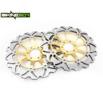 BIKINGBOY 앞 브레이크 디스크 디스크 로터 VTR1000F Fire Storm Super Hawk 97-07 99 00 01 02 VFR750F 94 95 96 97 98 : theAstory