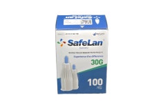 세이프란 란셋 채혈기 사혈침 30G 100개 : 이오메디칼