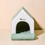 블랙펫 러블리 바크 강아지 하우스 고양이 구름솜 논슬립 전면세탁 가능 조립형 : 블랙펫 BLACK PET