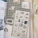 [씰스티커] 게으른 날과 부지런한 날 : 소소히히