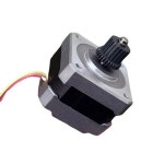 CNC 로봇용  6V  42MM NEMA 17 스텝퍼 스테핑 모터 기어 2 상 4선 18 도 듀얼 볼 링 37 옴 : 신우유통29