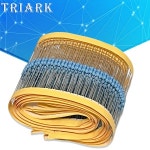 금속 필름 저항 1/4W 1 100R 220R 1K 15K 22K 47K 2 4K7 옴 1R  22개 M : 신우유통29