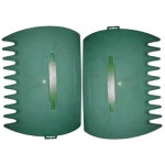 정원 관리용 플라스틱 손갈퀴 낙엽 잔디 잡초 청소 도구 (A0960) : 용천삼리