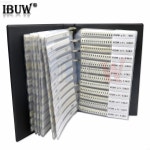 0201 0402 0603 0805 1206 저항기 샘플 북 IBUW 1 SMD 모듬 키트 10K 1R 공책 4250PCS : 신우유통29