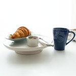 코스타노바 노바 케익스탠드 30cm 플레이팅 앤틱 브런치 스테이크 수입 양식 플레이트 : 프리베테이블