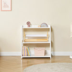 미니멀 3단책장 친환경 원목책장 모던디자인 아이방 아기교구장600 : 미니솔티