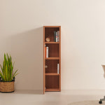 공간활용 틈새책장 작은방 도어형책장 다용도 4단책장400 : 김씨가구점