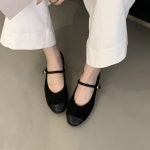인디핫핑크 발편한 단화 패션 플랫 : 인디핫핑크