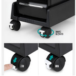 컴퓨터 본체 이동식 받침대 바퀴 PC 받침대 : 시크릿스팟