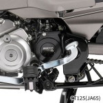 제타 레이싱 CT125(JA65) DAX125 드라이브 커버 블랙 고강도 알루미늄 합금 드레스업 헌터 캡 덕스 스프로켓 더트프 : 가민무역