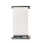 더블 리버스 PCIE X16 40 그래픽 카드 익스텐션 케이블 풀 스피드 안정적인 ITX A4  호환 블랙 화이트 R33UFTU : 성유유통24