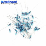 500PCS 1/2W 금속 필름 저항 1R  22M 100 220 330 1K 15K 33K 47K 2 3K3 4K7 옴 : 신우유통29