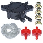오일 펌프 연료 필터 라인 호스 클램프 키트 Briggs Stratton 21A807-0115-E1 808492 691034 예초기 부품 교체 : 설화산 무역