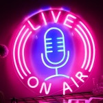 라이브 온 에어 사인 LED 벽 장식, 음악 스튜디오, 게임 룸, 홈 오피스, KTV 공간용 이상적인 선물 : 교토신사