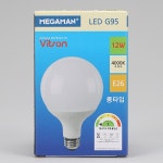 비츠온 메가맨 롱타입 LED 볼전구 볼구 E26 12W, 고효율 주백색 : LED몰 동방