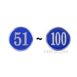 번호 스티커 48mm 라커 숫자표시 수영장 숫자스티커 호수판 : 하썸 스토어