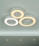 LED스타 원3구 거실등 125W 색변환 인테리어조명 : 하림엘이디