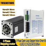 샤프 호환트 모터 AC80240V 드라이버 키트 3 상 NEMA34 스텝퍼 45/85/12/16/20/24/35/50NM 14/19MM EC3522 : 성유유통288
