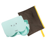 아기식판 옥수수 유아 식판 어린이집 뚜껑 도시락 : 신아기업