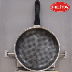 헤스타 세렌체 통3중 인덕션 후라이팬 스테인레스 스텐 고기불판 프라이팬 26cm : HESTA