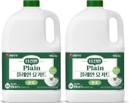 서울우유 더 진한 플레인 요거트 순수 2.45L, 2개 : 더드림마켓몰