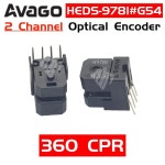 Avago HEDS-9781  G54 360DPI 2 채널 광학 인코더 모듈 잉크젯 프린터 리더 래스터 센서 : 팔공산종합유통