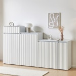 [최저] 가구산책 틈새 템바보드 수납장 300 H7084 : 휴리빙플러스