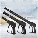 고압 분사기 호스 노즐 고압세차 스프레이 정원 세차장호스 호스릴 워터건 외선14 1 싱글 엘보 1m 더블 M22 나사 특고압 : 주주05