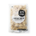 행복한맛남 감자수제비 3kg 칼국수수제비 : 고삐