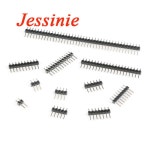 10PCS 254MM 단일 행 수 2  40P PCB 보드 핀 헤더 커넥터 스트립 1/2/3/4/5/6/7/8/10/12/20/40라인 ARDUINO : 이지메카