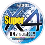DUEL (듀엘) PE 라인 낚싯줄 HARDCORE 슈퍼X4라인 낚시라인 낚시도구 고강도 고감도  0.4호 200m 5색 H430 : 유킨코 샵