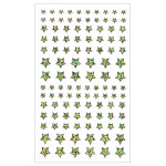 세모네모 별 스티커 골드 금색 홀로그램 모양 다이어리 다꾸 : 수니네문구