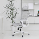 린백 컴퓨터 사무실 책상 공부 학생 허리 편한 풀메쉬 의자 LB834H : 린백의자