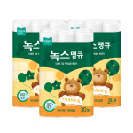 두루마리 휴지 화장지 3겹 30M 30롤+30롤(추가 30롤) 화장실 먼지없는 모나리자 땡큐 데코 무향 : 모나리자 본사직영몰