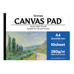 캔버스 스케치북 패드 유화 아크릴화 캔버스지 a4 : 지성문구프라자