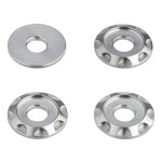 디알씨(DRC) 알루미늄 스페이서 Type01 티타늄 컬러 M6 /외경 18mm 4pcs 다트프릭 DIRTFREAK F7843 gold : 가민무역